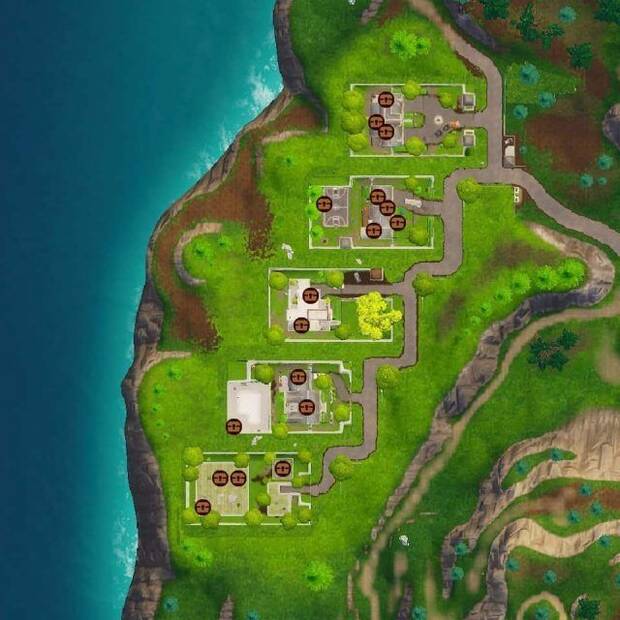 Fortnite Battle Royale: Cofres en Ribera Repipi