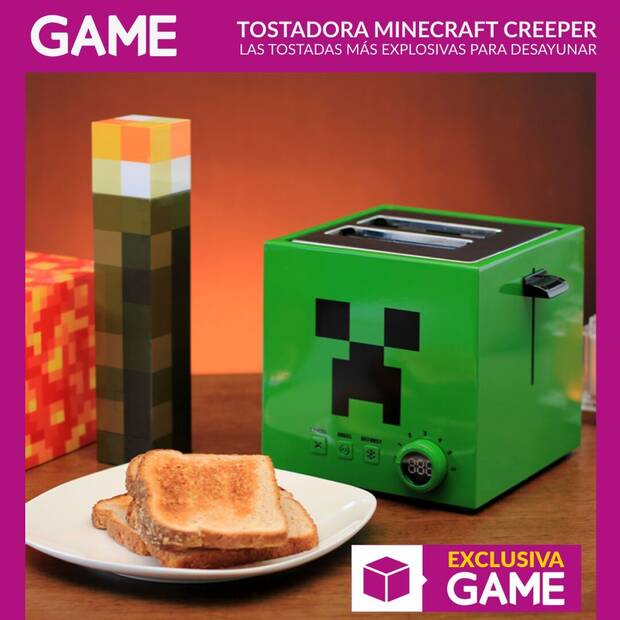 Electrodomsticos Minecraft y Xbox exclusivas GAME ya se pueden reservar