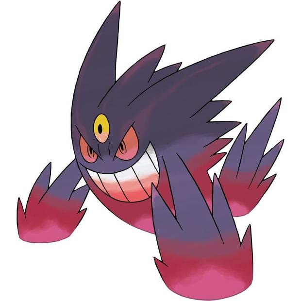 Mega-Gengar - Pokémon Let's Go