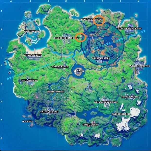 Fortnite Battle Royale - Dónde encontrar camiones cerca de Nueva York
