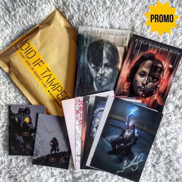 Pack del libro de Hideo Kojima