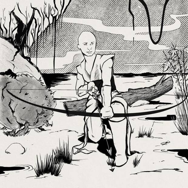 Santo es un amante del dibujo, aunque no lleg� a estudiar Bellas Artes, como era su intenci�n inicialmente.