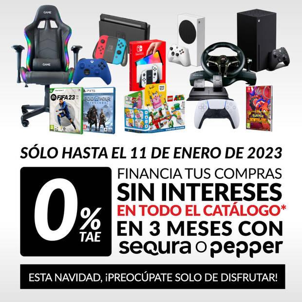 Financiación al 0 % en GAME solo hasta el 11 de enero