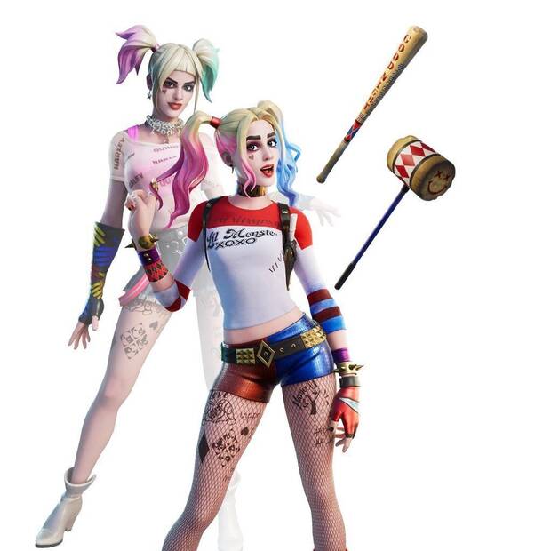 Skin de Harley Quinn en Fortnite