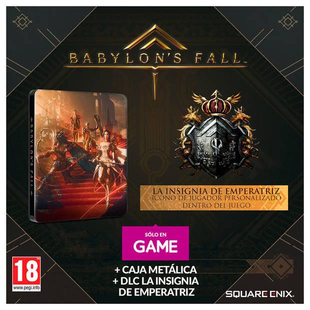Reserva Babylon's Fall en GAME y llvate la caja metlica con un DLC de regalo