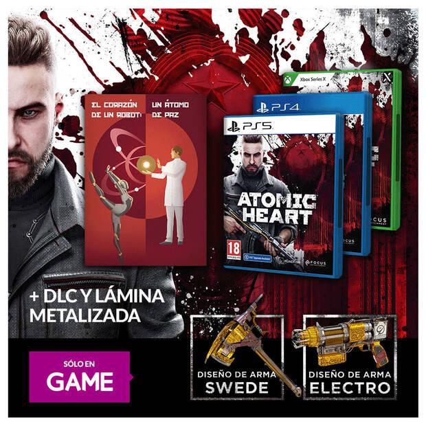 Atomic Heart en GAME resrvalo con lmina y DLC de regalo