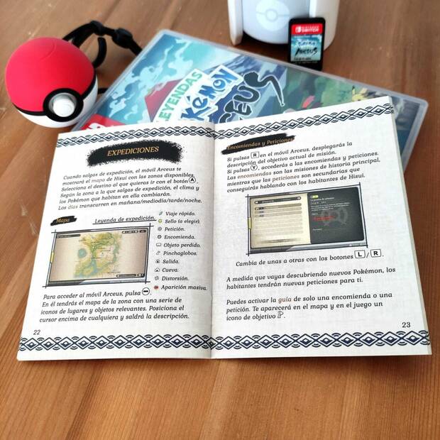 Manual de Leyendas Pokémon Arceus