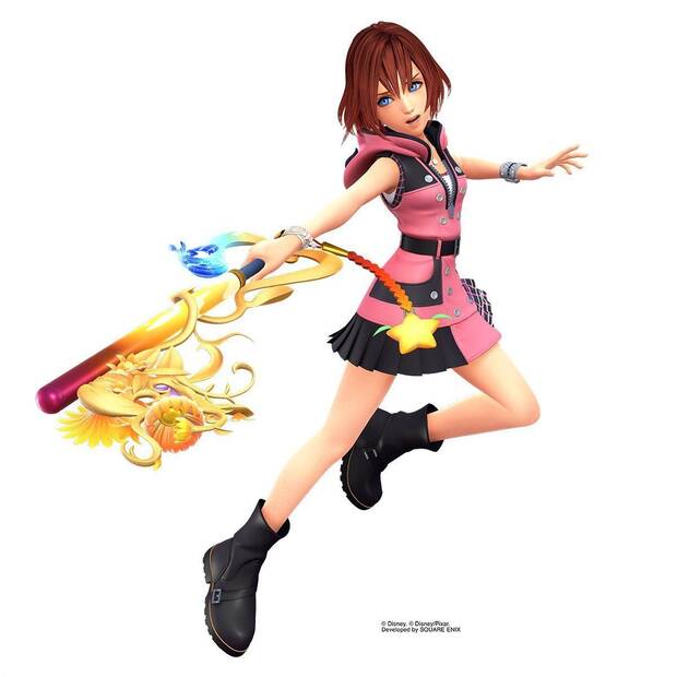 Kairi protagoniza estas nuevas ilustraciones de Kingdom Hearts III Imagen 2