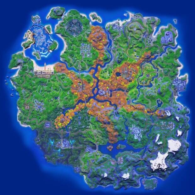 Fortnite Temporada 6: Este es el nuevo mapa de la isla de batalla