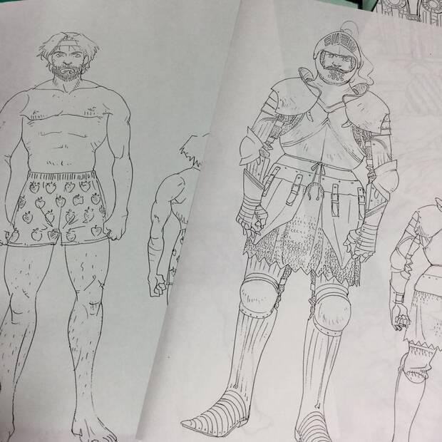 A juzgar por estas ilustraciones, parece que la jugabilidad apostar�a por una perspectiva isom�trica.