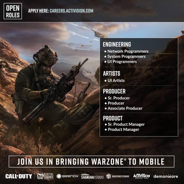 Call Of Duty Warzone Mobile: consulta los requisitos del sistema para  descargar el juego