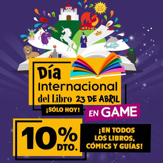 Ofertas del Da del Libro en GAME.