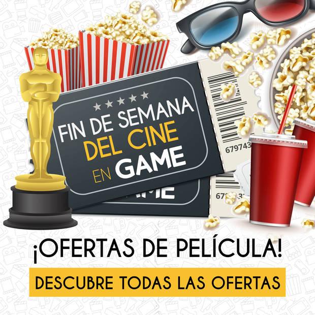 Ofertas fin de semana del cine en GAME.