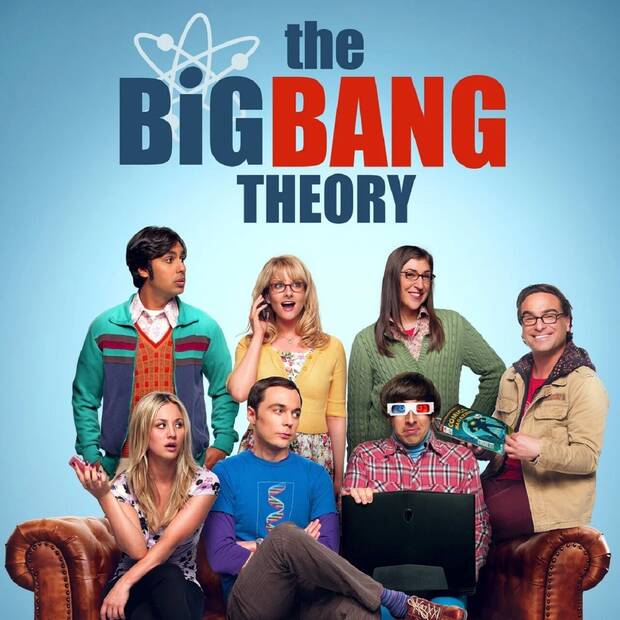 Las nuevas series de Max: logo de The Big Bang Theory
