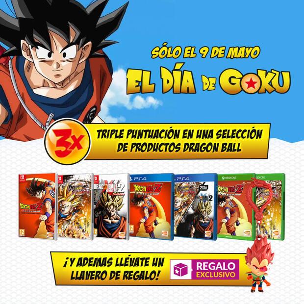 Ofertas GAME en el Goku Day en juegos de Dragon Ball