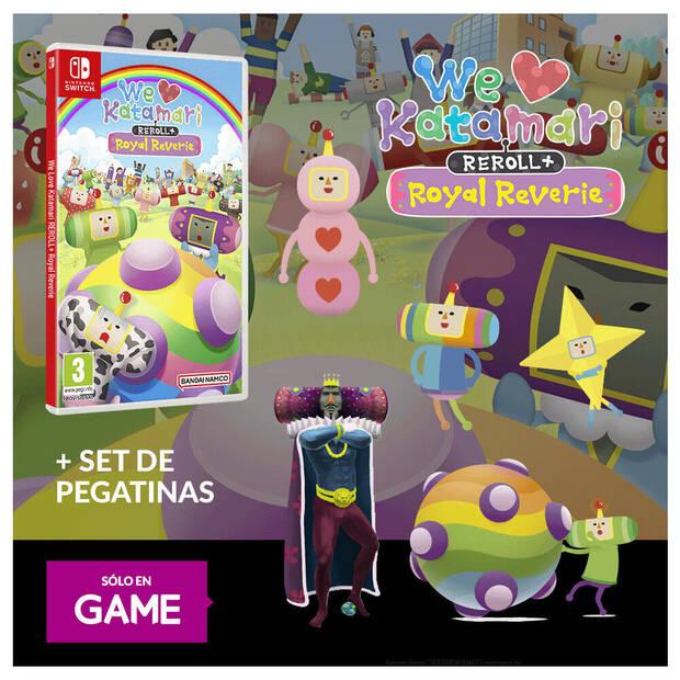 We Love Katamari REROLL+ Royal Reverie resrvalo en GAME para Nintendo Switch con regalo exclusivo