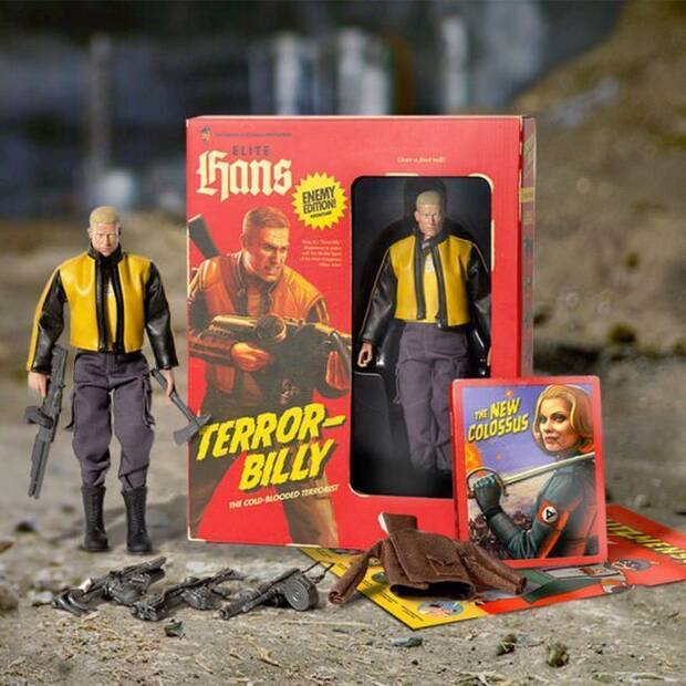 Wolfenstein II tendrá una edición con una figura de acción al estilo 'Madelman' Imagen 2