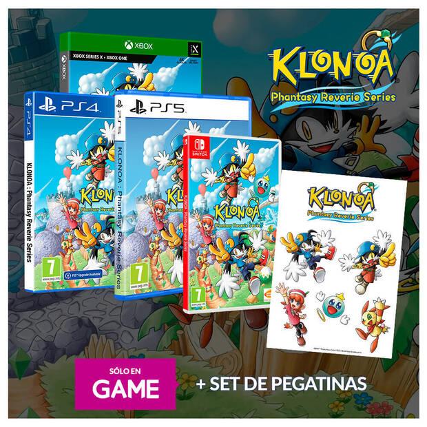 Reserva Klonoa: Phantasy Reverie Series en GAME con pegatinas exclusivas