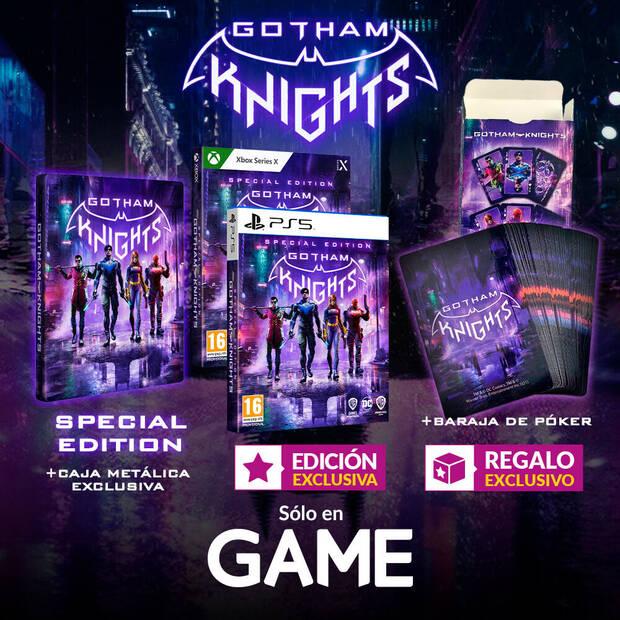 Reserva Gotham Knights en GAME y consigue regalos exclusivos