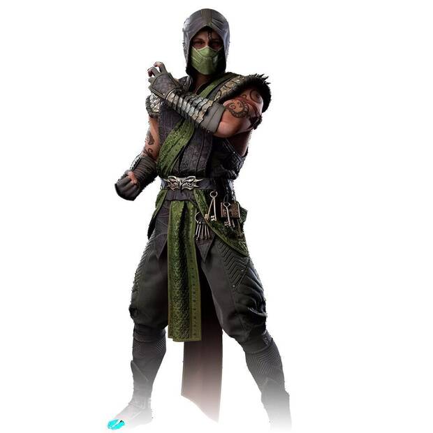 Mortal Kombat 1 - Fatalities, ficha de personaje de Reptile