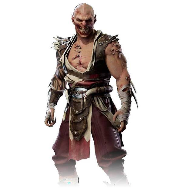 Mortal Kombat 1 - Fatalities, ficha de personaje de Baraka