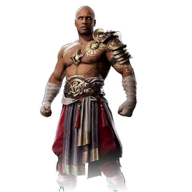 Mortal Kombat 1 - Fatalities, ficha de personaje de Geras
