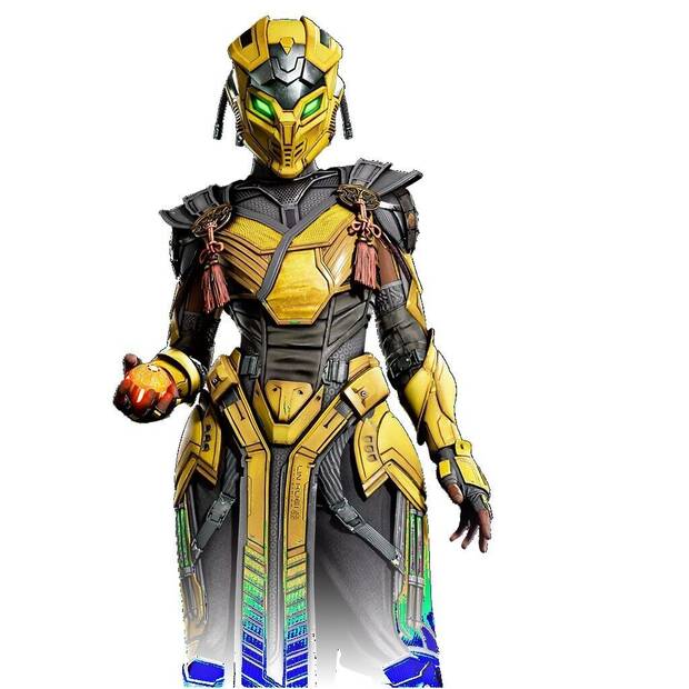Mortal Kombat 1 - Fatalities, ficha de personaje de Cyrax