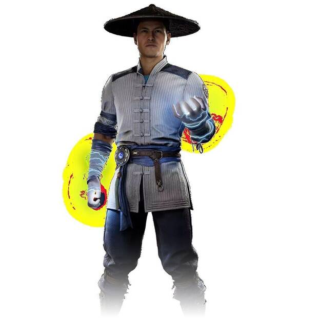 Mortal Kombat 1 - Fatalities, ficha de personaje de Raiden