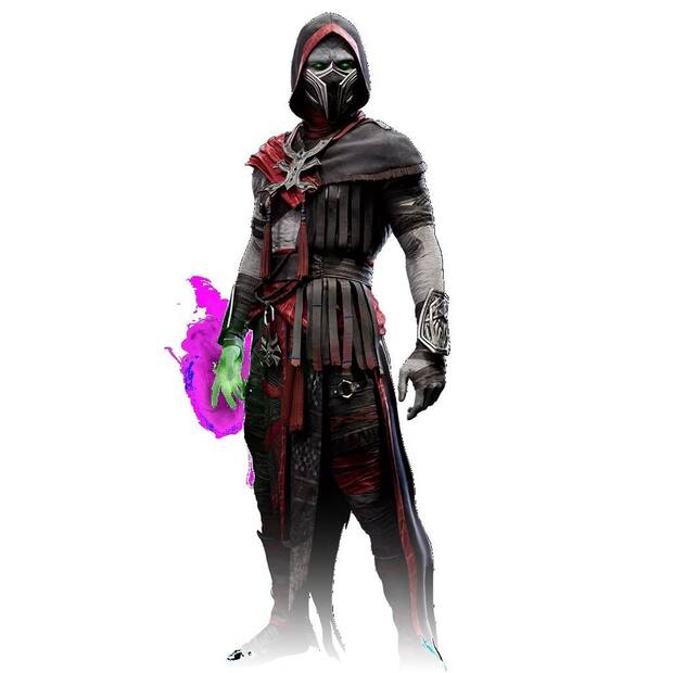 Mortal Kombat 1 - Fatalities, ficha de personaje de Ermac