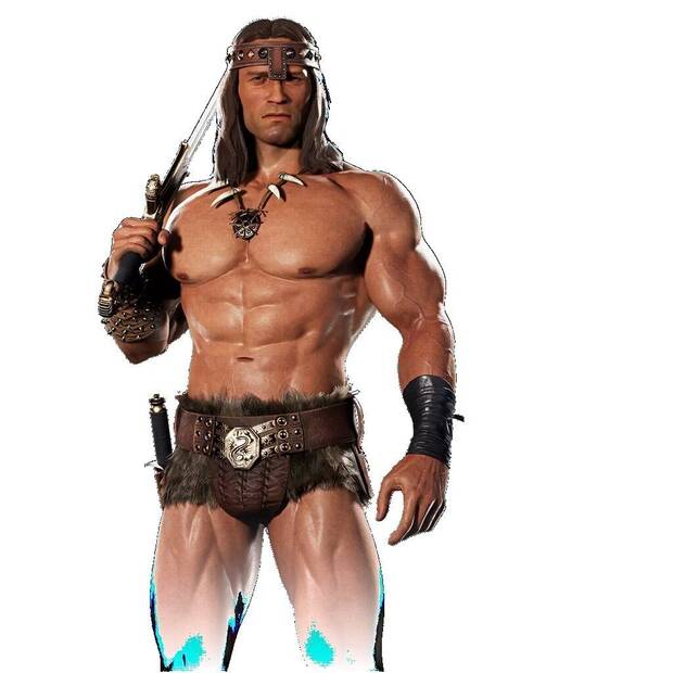 Mortal Kombat 1 - Fatalities, ficha de personaje de Conan