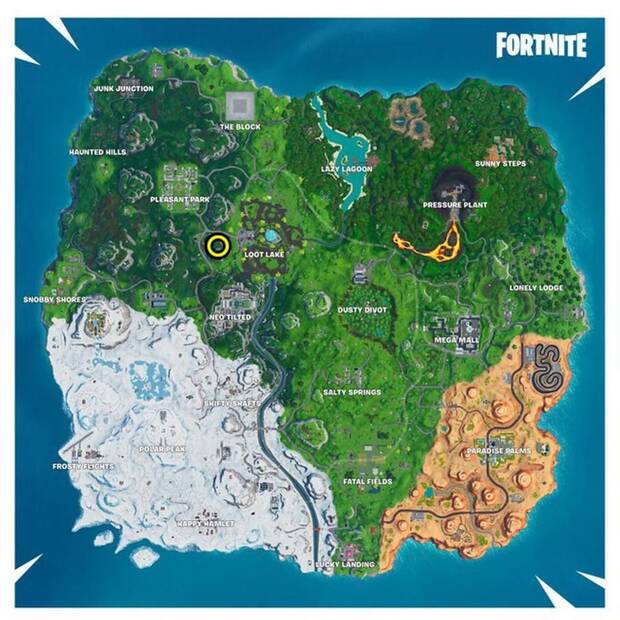 Weres 23 Fortbyte In Fortnite Fortbyte 23 En Fortnite Como Y Donde Encontrarlo