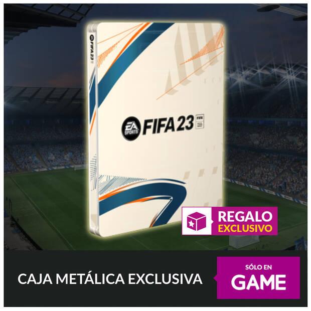 Zarezerwuj grę FIFA 23 w GRZE z ekskluzywną skrzynią i dodatkową zawartością prezentu.