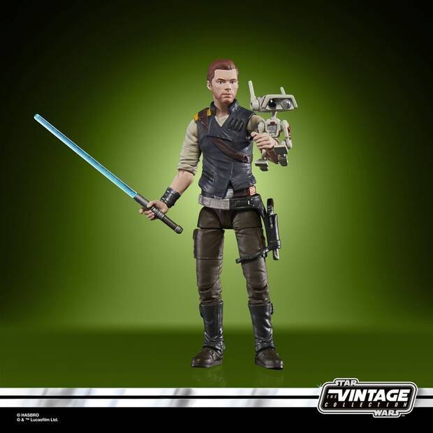 Figura de Cal Kestis con su diseo de Star Wars Jedi: Survivor