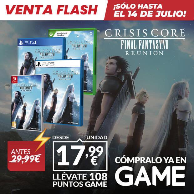 Oferta Flash Crisis Core -Final Fantasy VII- Reunion en GAME