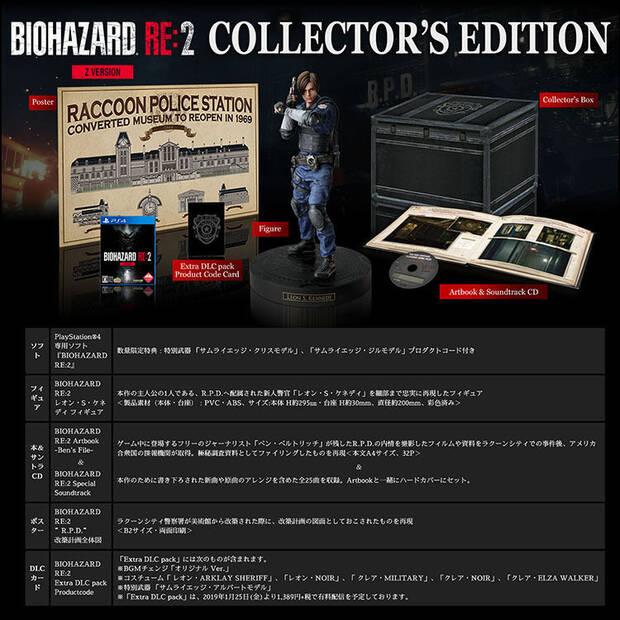 As es la edicin japonesa de Resident Evil 2 de casi 900 euros Imagen 3