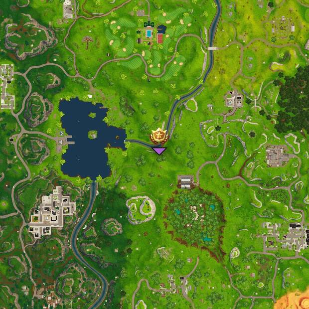 Fortnite: localización del tesoro escondido en Socavón Soterrado