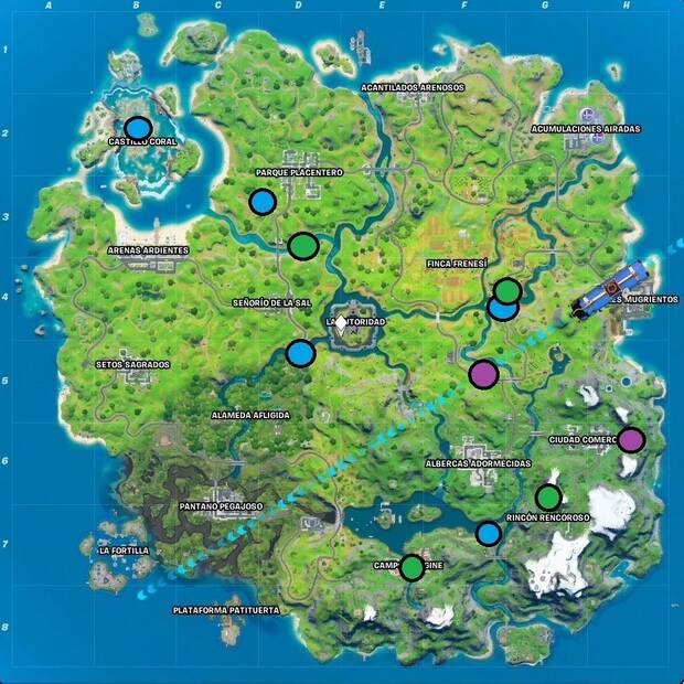 Fortnite Battle Royale - Monedas PE de la semana 8
