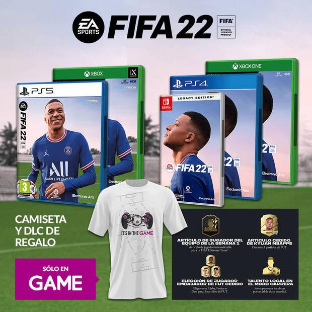 Reserva de FIFA 22 en GAME