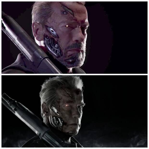 Comparan a Arnold Schwarzenegger de Mortal Kombat 11 con Terminator: Genisys Imagen 2