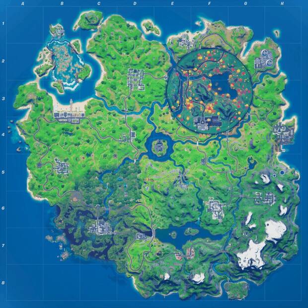 Fortnite 14.10: cambios en el mapa y novedades