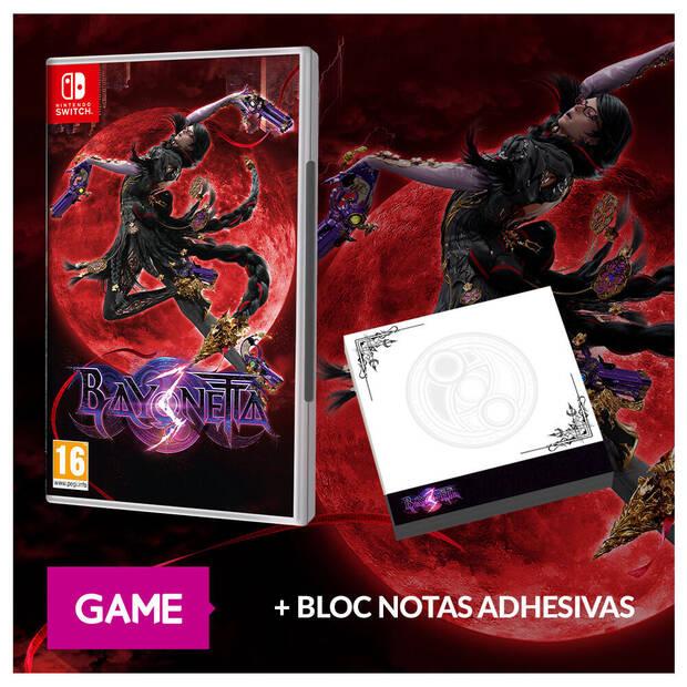 Reserva Bayonetta 3 en GAME con regalo extra exclusivo