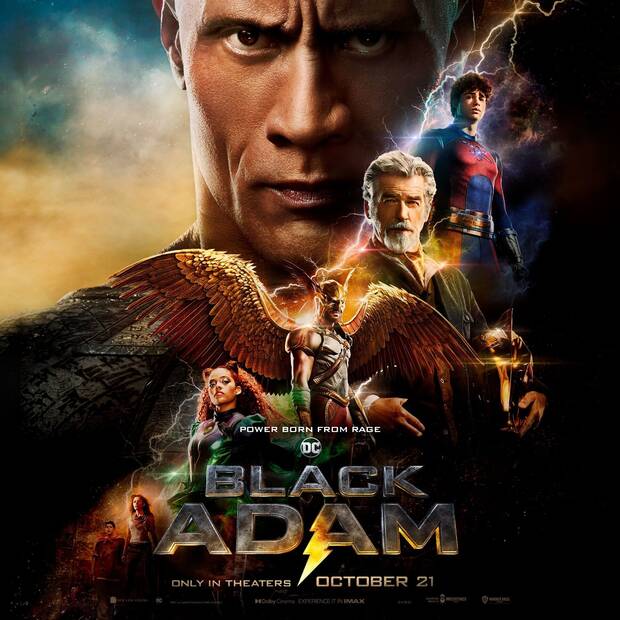 Black Adam poster