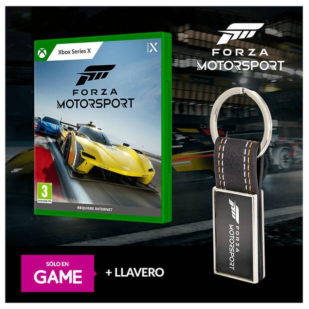 Pre-order Forza Motorsport in the GAME with a free keychain as a gift