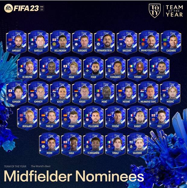 FIFA 23 Lista completa de nominados al TOTY y cómo participar en las