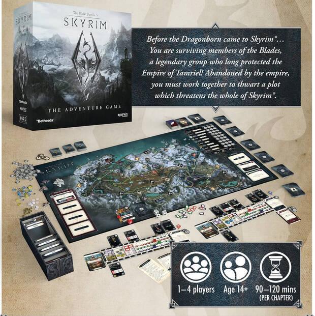 Juego de tablero de Skyrim