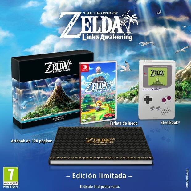 E3 2019: Nintendo presenta la Edicin Limitada de Zelda: Link's Awakening Imagen 3