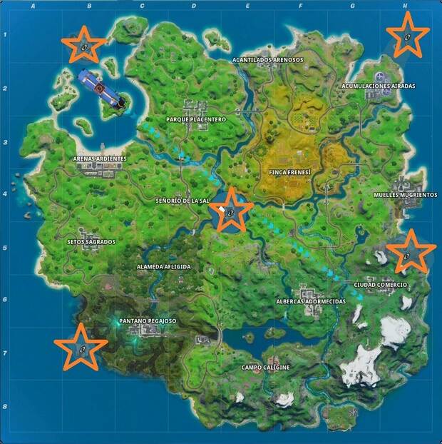 Fortnite Battle Royale - Inflige daño a secuaces: dónde encontrar secuaces