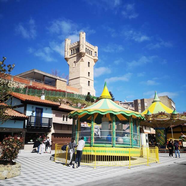 Atracciones del parque de Monte Igueldo