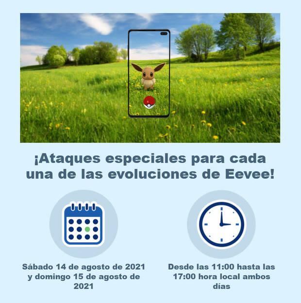 Fecha y horario del Da de la Comunidad de Eevee