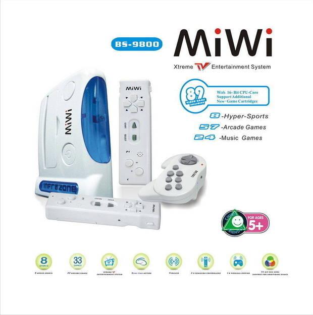 MiWi, clon de Wii